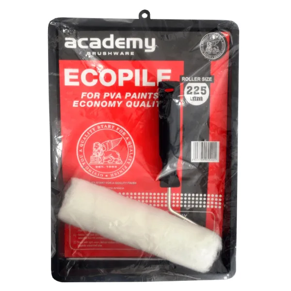 Kit Rolo de Pintura com Tabuleiro 225 mm – Academy