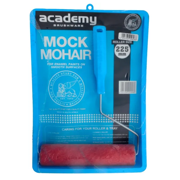 Kit Rolo Mock Mohair com Tabuleiro 225 mm – Academy