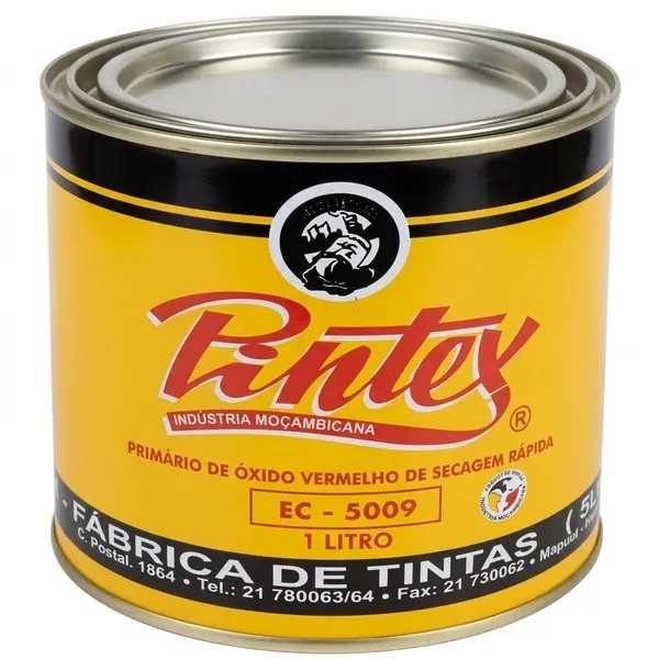 Primário Anticorrosivo Zarcão Pintex Óxido Vermelho – 1 L