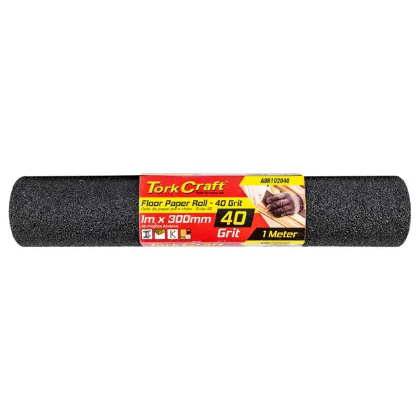 Rolo de Lixa de Papel 300 mm × 1 m – Grão P80